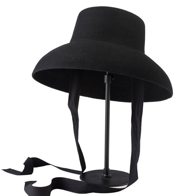 Retro Style Pure Wool Hat Wide - Fedora Hat Wool recensione e prezzo
