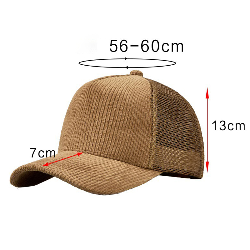 Corduroy Mesh Sport Cap Custom - Corduroy Cap 5 Panel recensione e prezzo