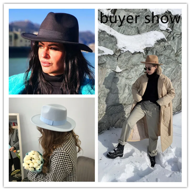 Fedora Hat Women Winter Hats f - Fedora Hat Wool recensione e prezzo