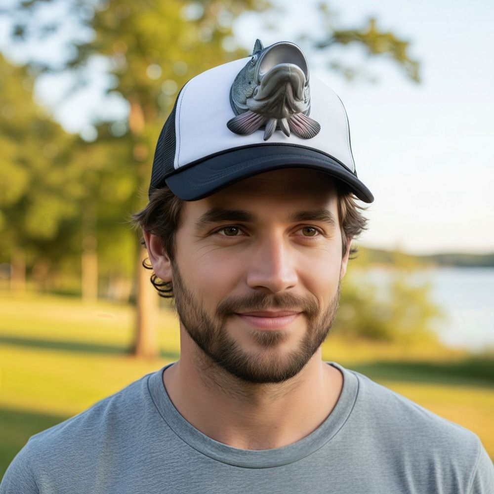 Funny 3D Fish Animal Trucker H - Trucker Cap Mesh recensione e prezzo