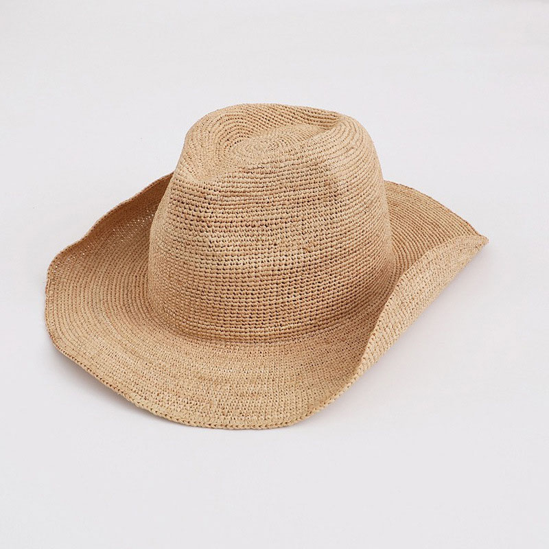 Natural Raffia Straw Hat For W - Cowboy Hat Straw recensione e prezzo