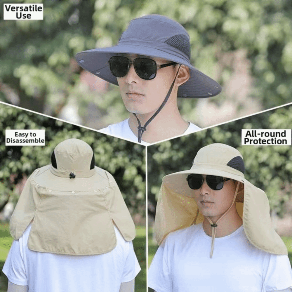 Fashion Cloth Men Sun Hat Big  - Visor Sun Hat recensione e prezzo