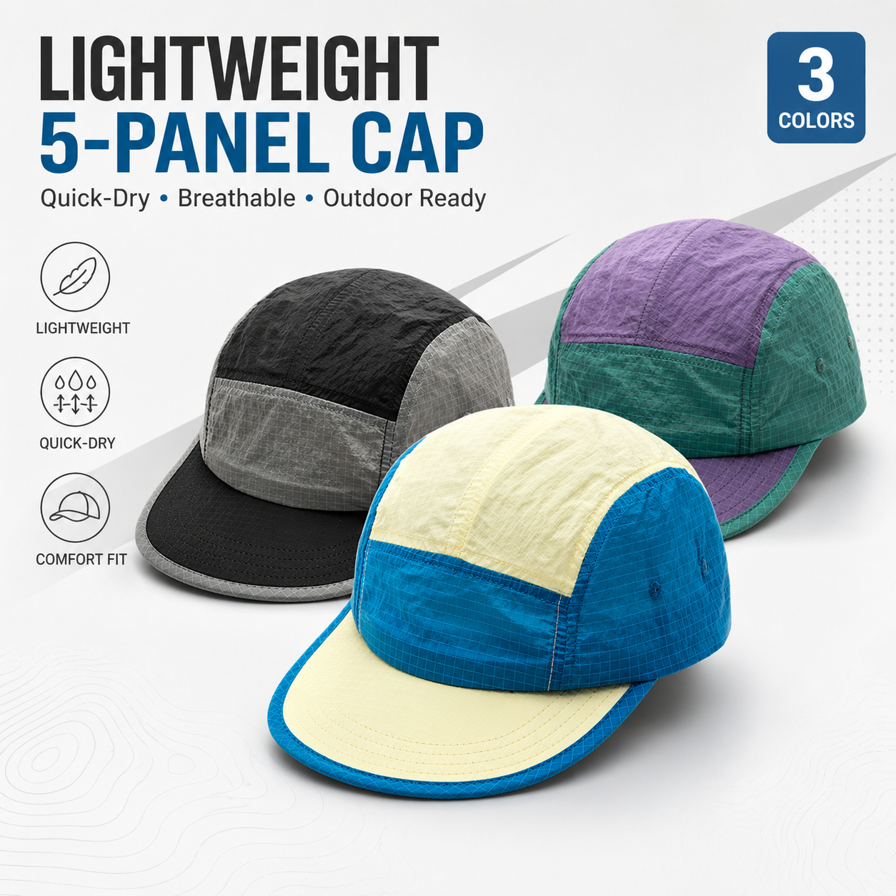 Unisex 5 Panel Camp Cap Ripsto - Corduroy Cap 5 Panel recensione e prezzo