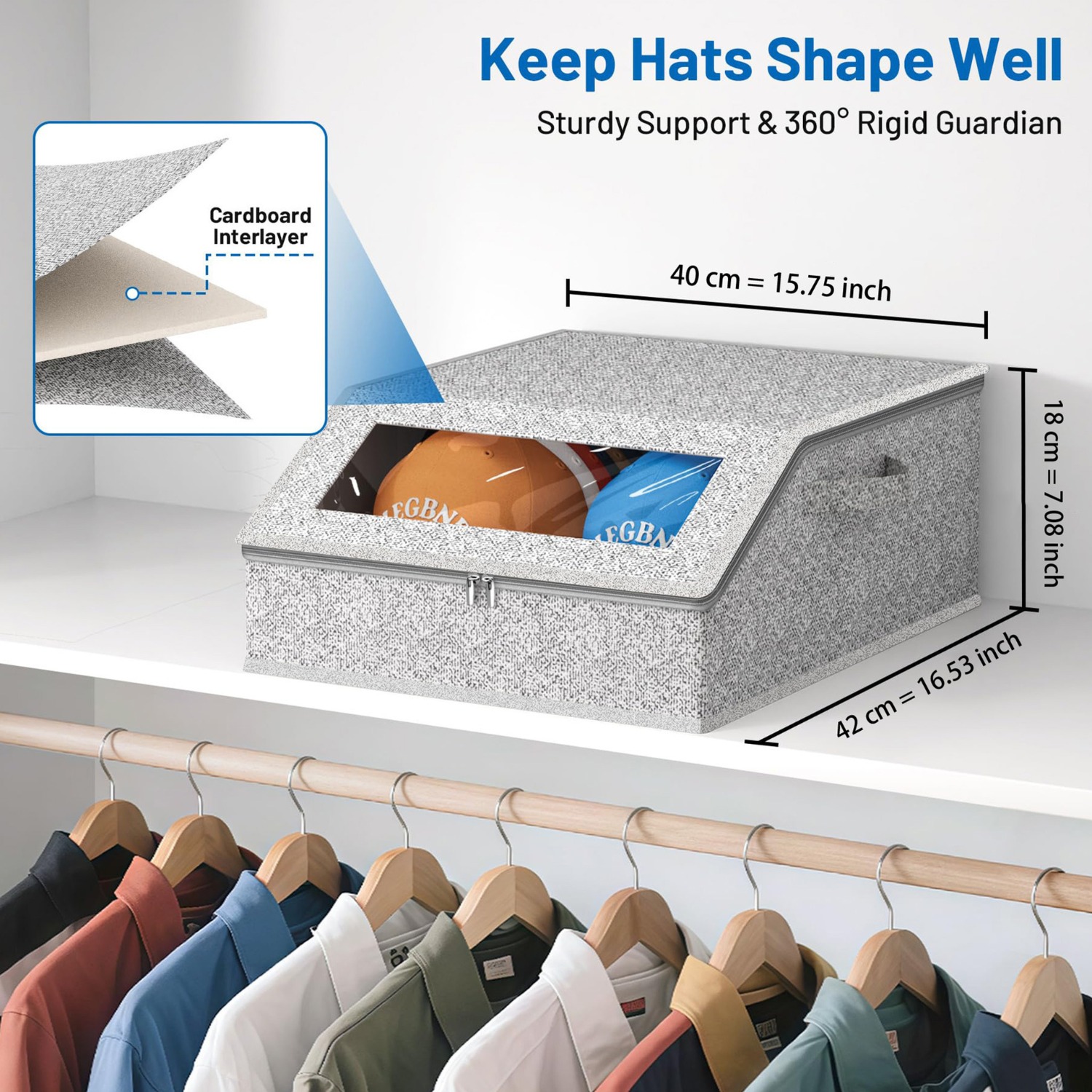 Large Capacity Double Row Hat  - Baseball Cap Structured recensione e prezzo