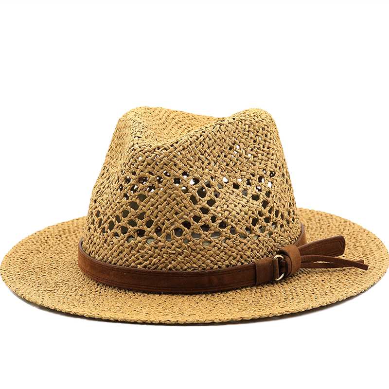 Hollow Men Raffia straw hat St - Cowboy Hat Straw recensione e prezzo