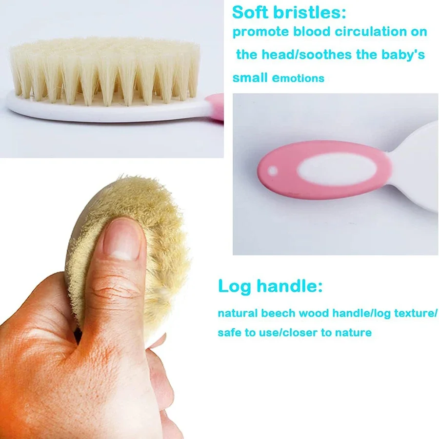 Baby Hair Brush Set for Newbor - Swim Hat Silicone recensione e prezzo