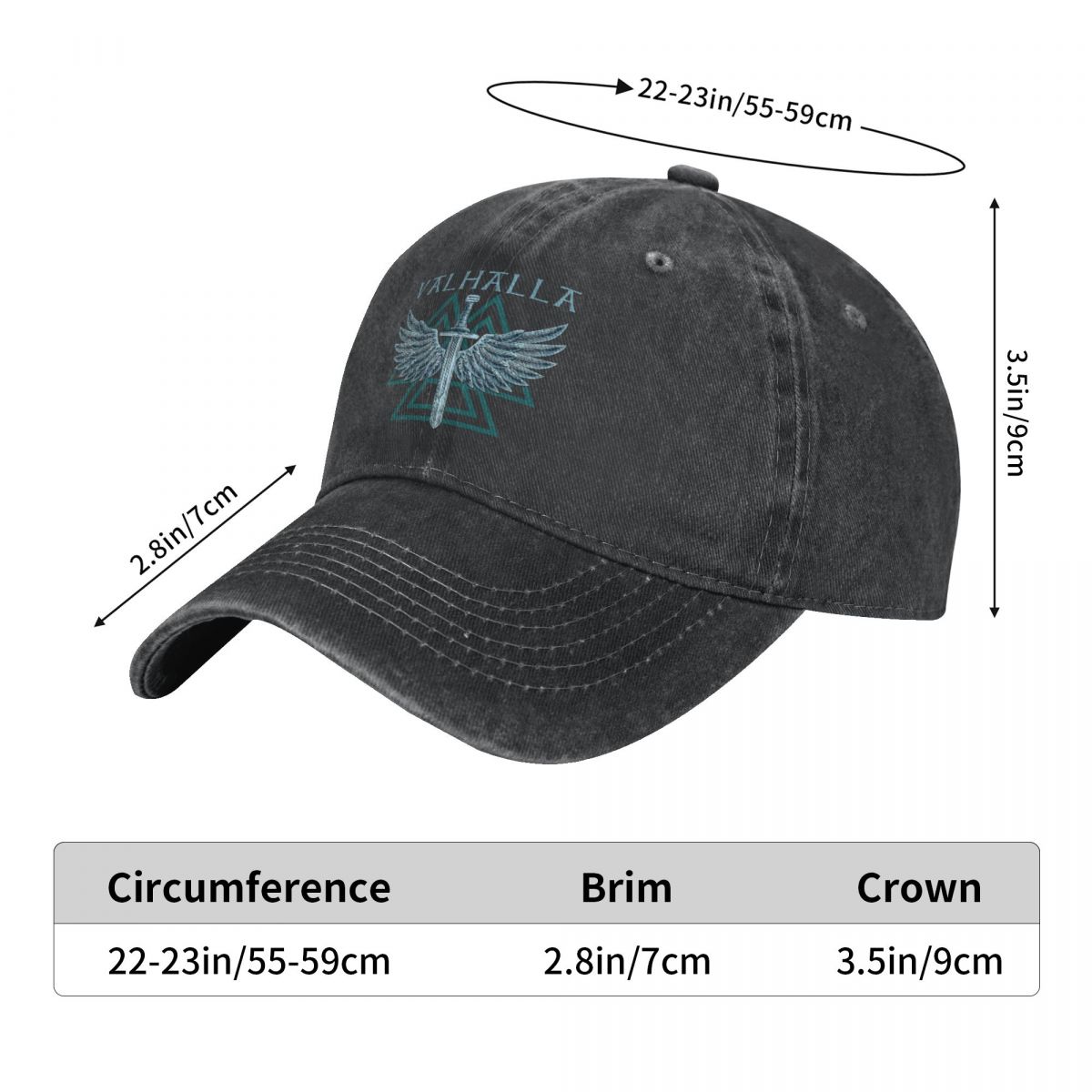 Washed Men's Baseball Cap Nors - Golf Cap Dad recensione e prezzo