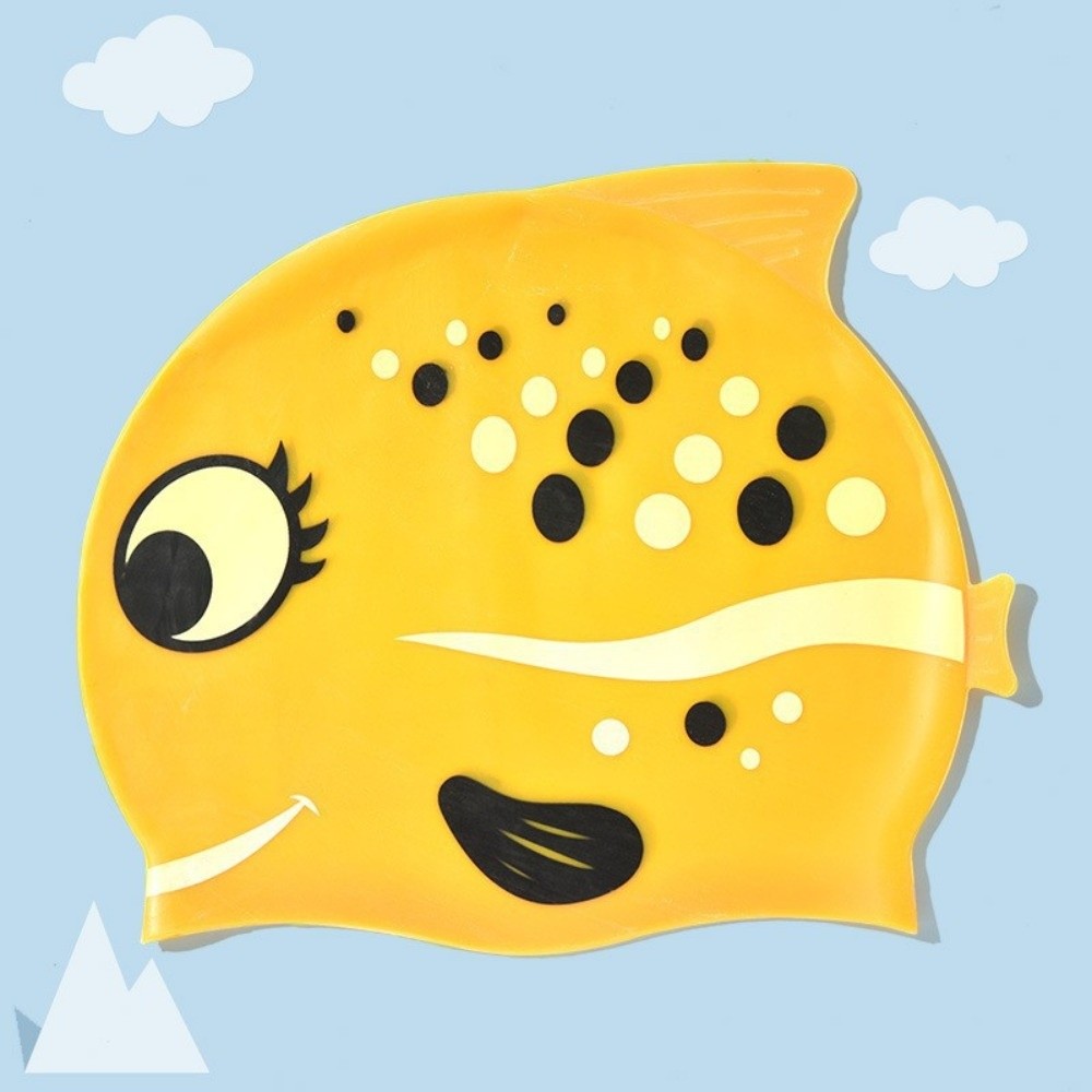 Cute Elastic Children's Swimmi - Swim Hat Silicone recensione e prezzo