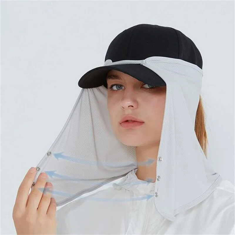 Quick Drying Fishing Cap Face  - Visor Sun Hat recensione e prezzo