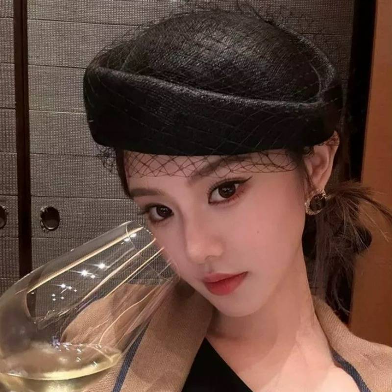 Fashion Mesh Flat Top Beret Ha - Beret French Wool recensione e prezzo