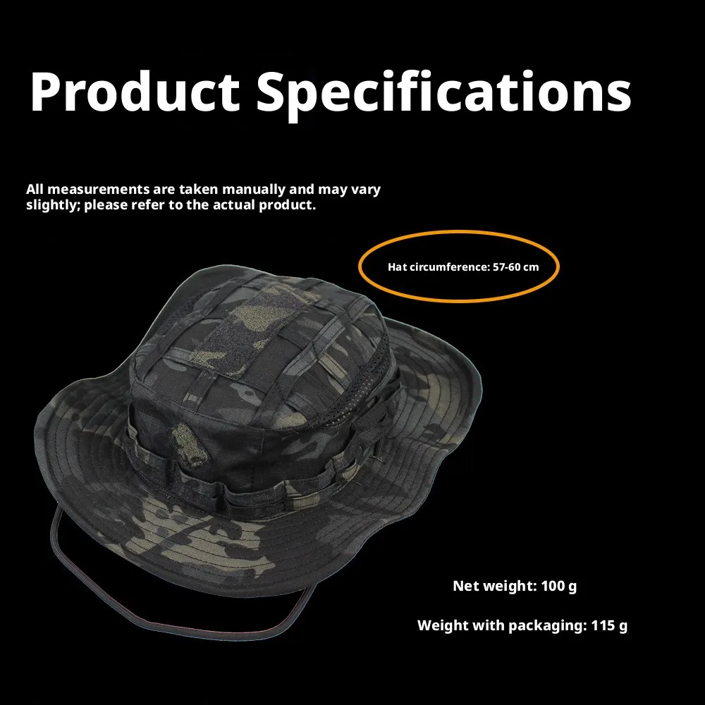 Milspec Tactical Boonie Hat, M - Boonie Hat Tactical recensione e prezzo