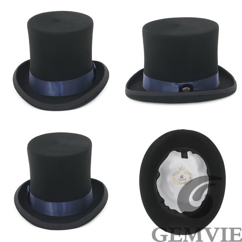 GEMVIE 17cm 100% Wool Felt Top - Fedora Hat Wool recensione e prezzo