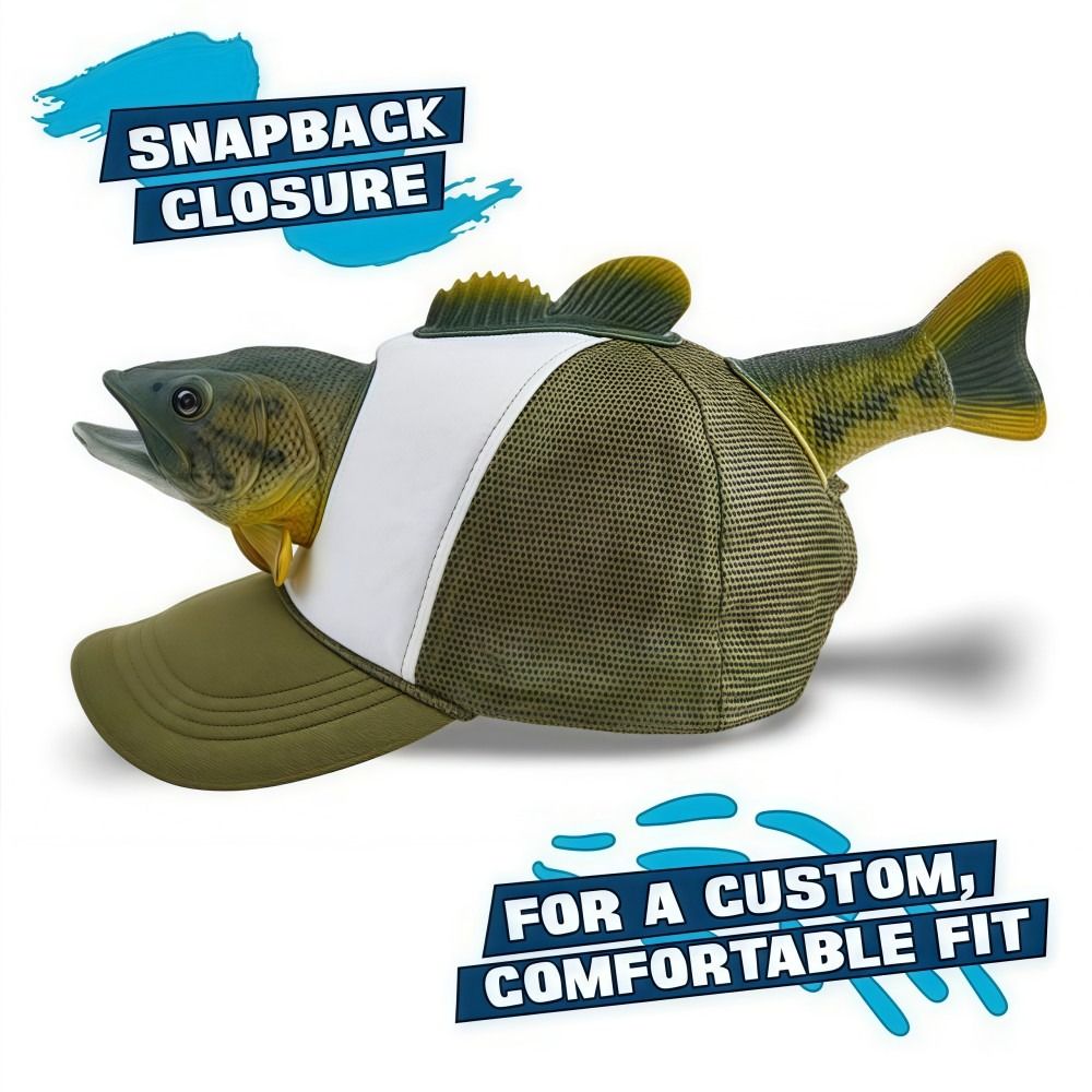 Funny 3D Fish Animal Trucker H - Trucker Cap Mesh recensione e prezzo