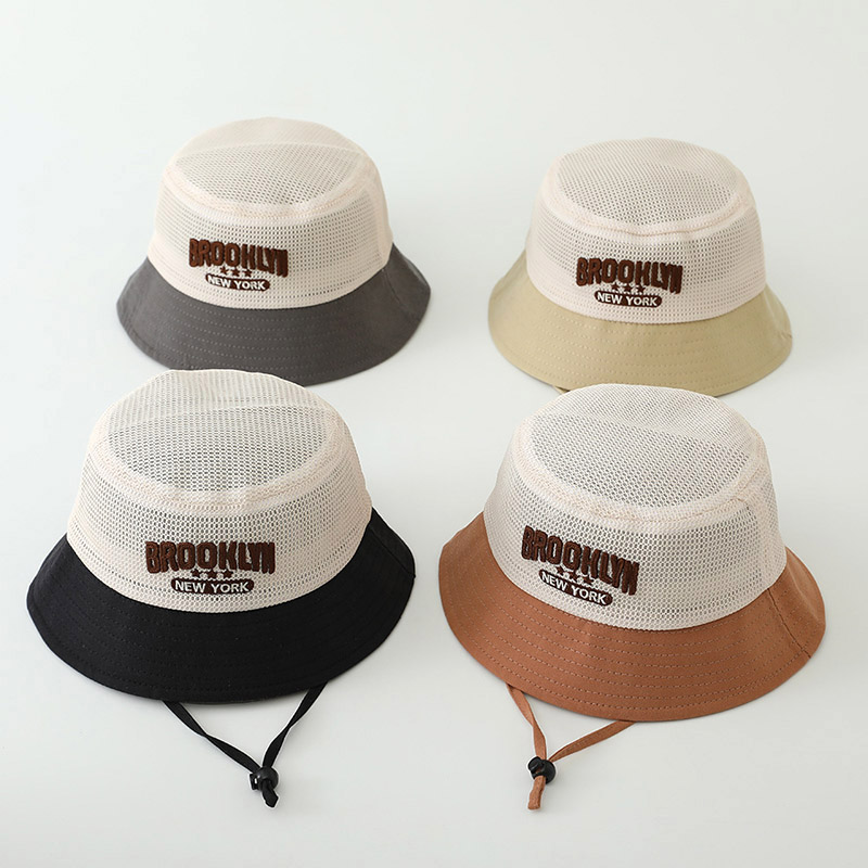 Letter Embroidered Baby Sun Ha - Bucket Hat Cotton recensione e prezzo