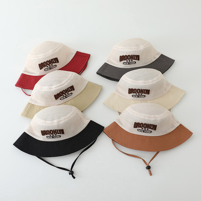 Letter Embroidered Baby Sun Ha - Bucket Hat Cotton recensione e prezzo