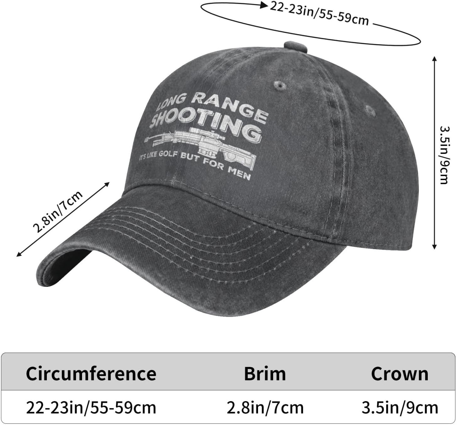 Funny Hat Long Ranges Shooting - Golf Cap Dad recensione e prezzo