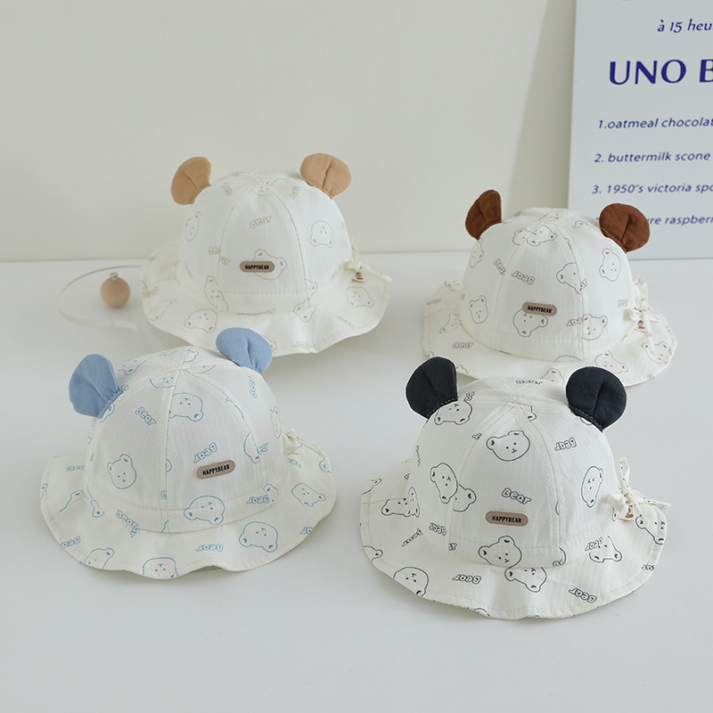 Cartoon Baby Fisherman Hat Cut - Bucket Hat Cotton recensione e prezzo