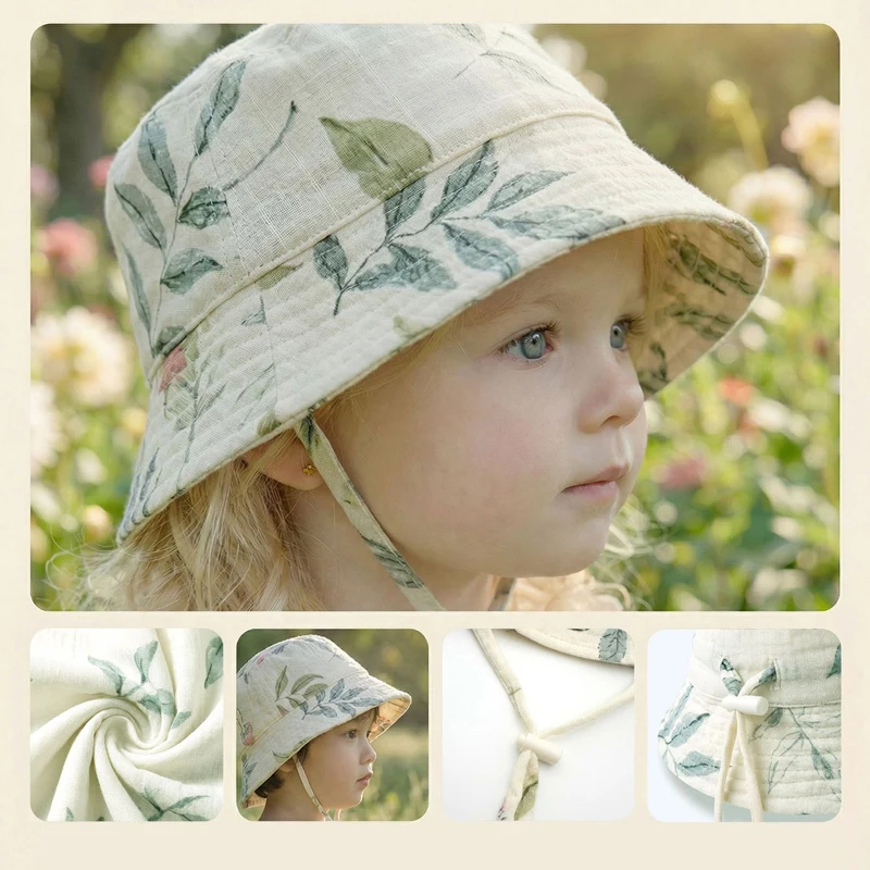 Muslin Baby Summer Hat Adjusta - Bucket Hat Cotton recensione e prezzo