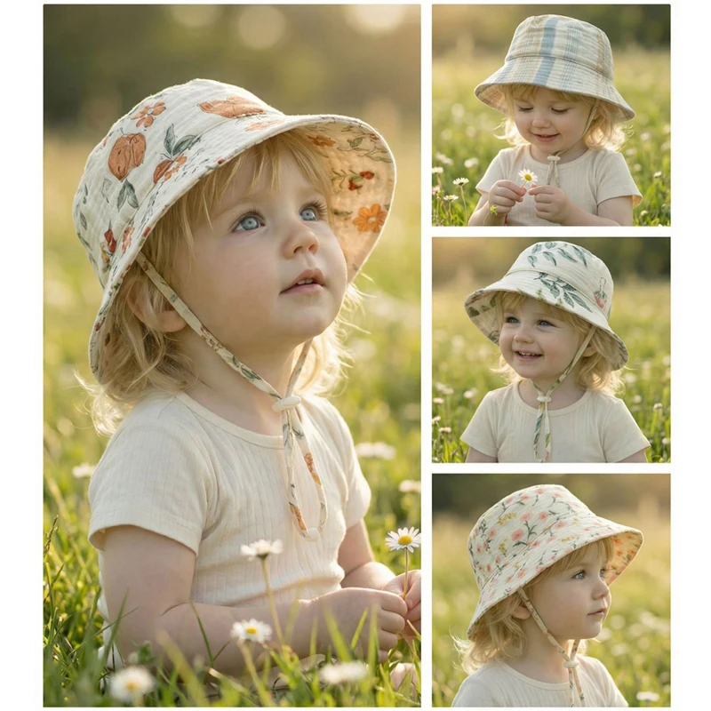 Muslin Baby Summer Hat Adjusta - Bucket Hat Cotton recensione e prezzo