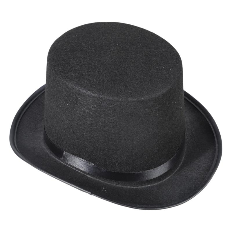Retro Top Hat Magician Costume - Fedora Hat Wool recensione e prezzo