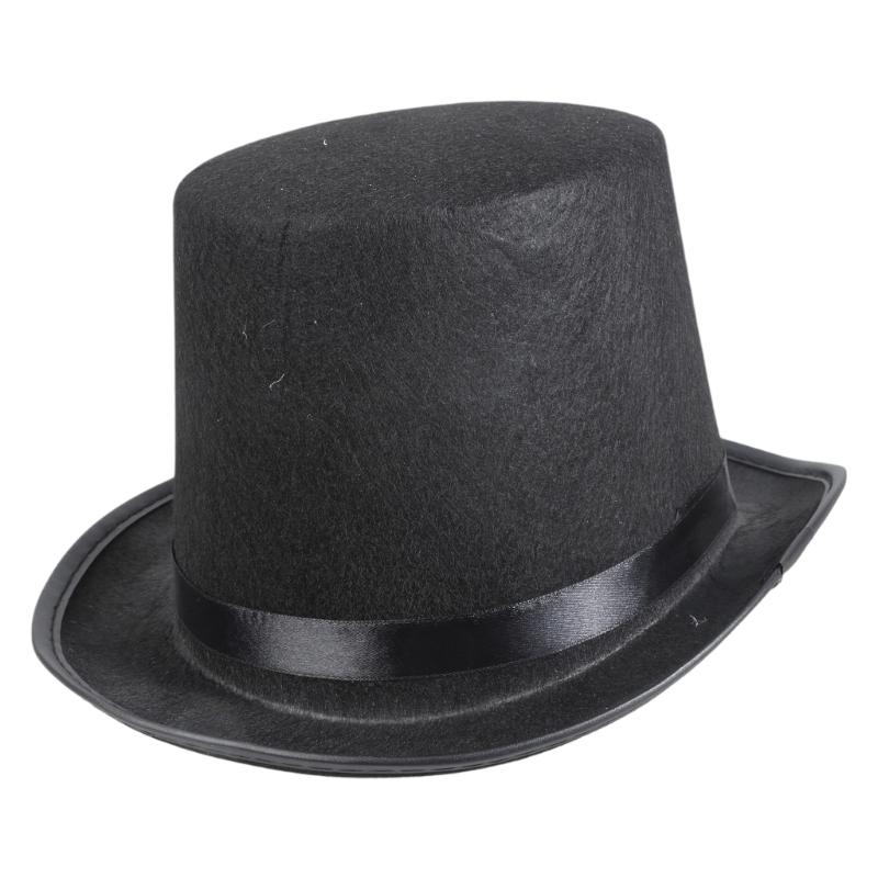 Retro Top Hat Magician Costume - Fedora Hat Wool recensione e prezzo