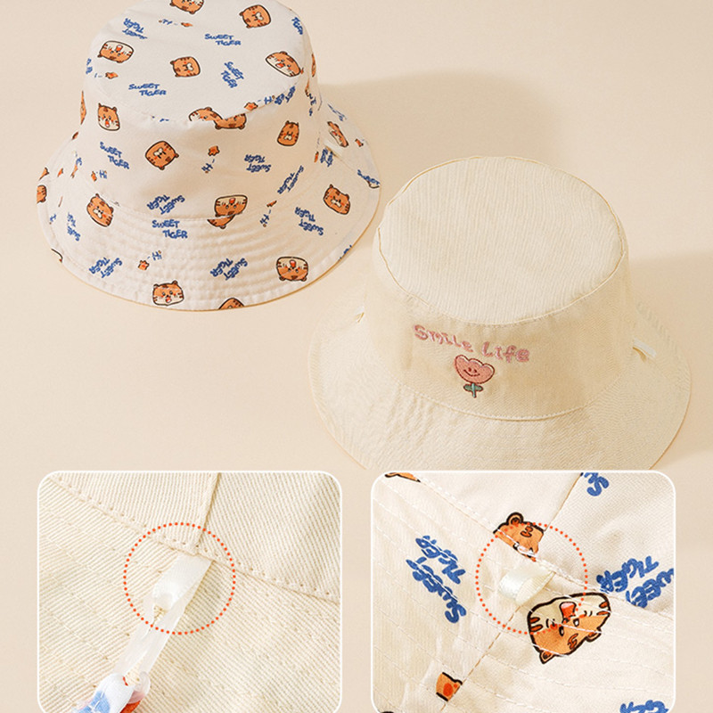 Letter Embroidered Baby Bucket - Bucket Hat Cotton recensione e prezzo