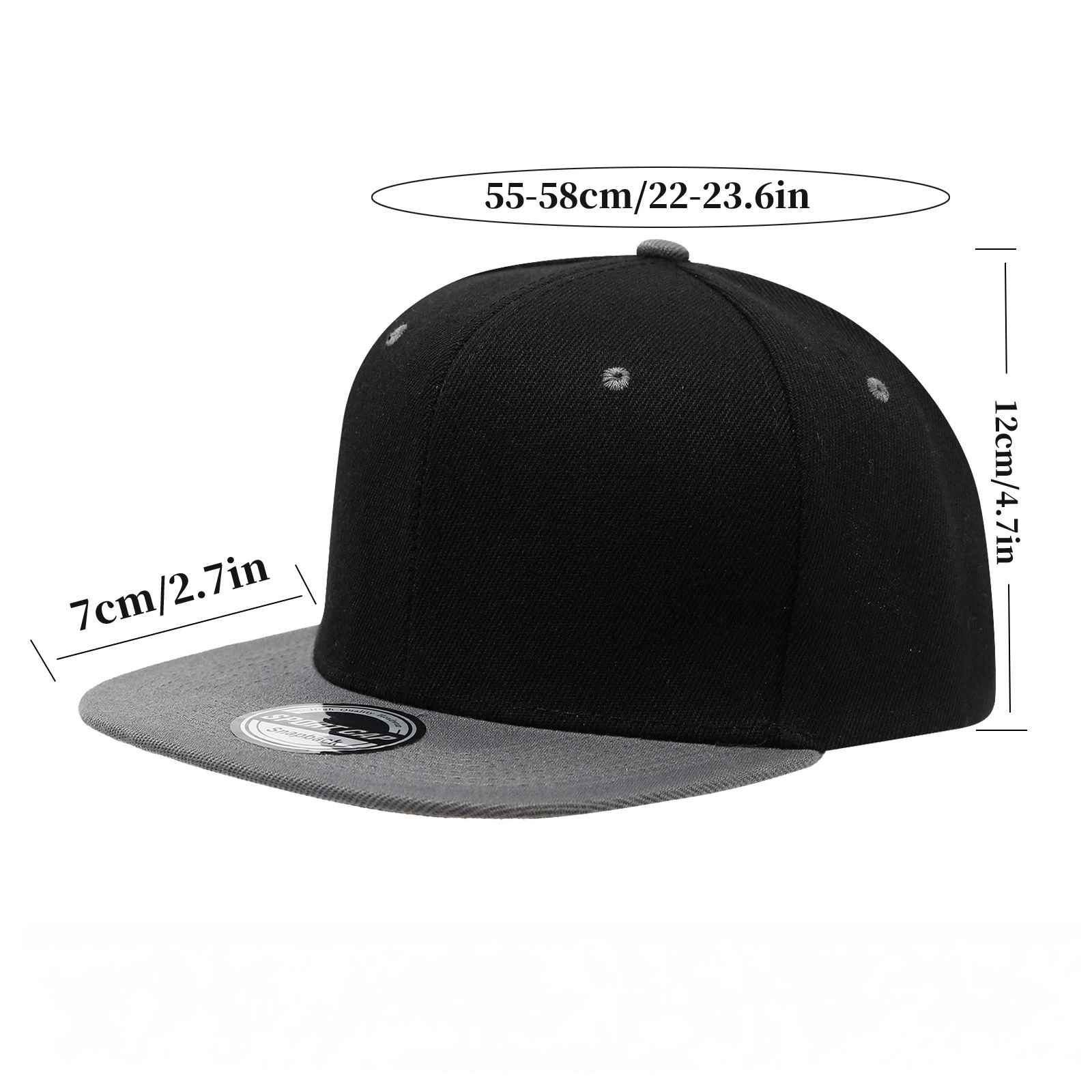 Custom Logo Snapback Caps Men  - Snapback Hat Flat recensione e prezzo