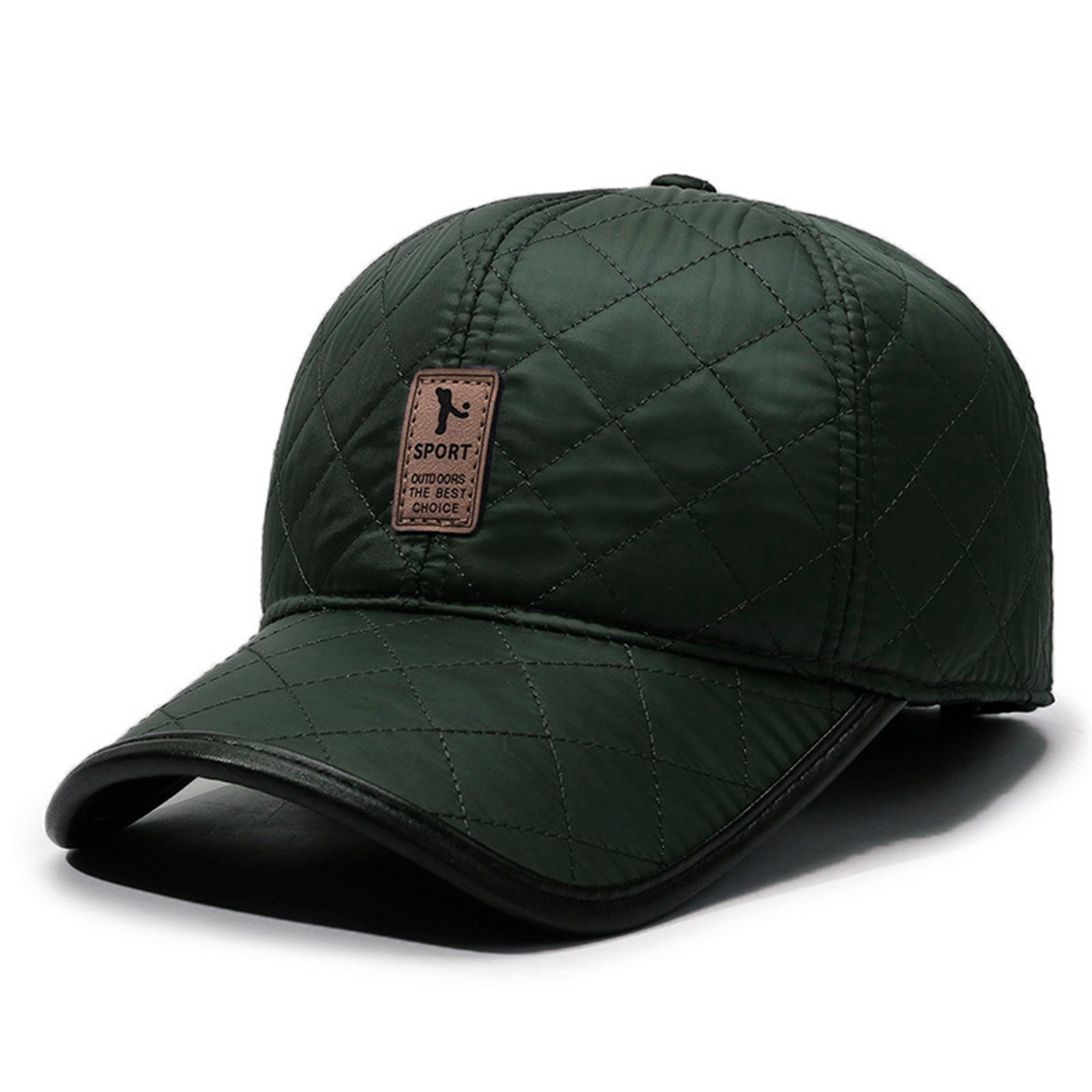 Winter Men PU Baseball Cap War - Winter Trapper Hat recensione e prezzo