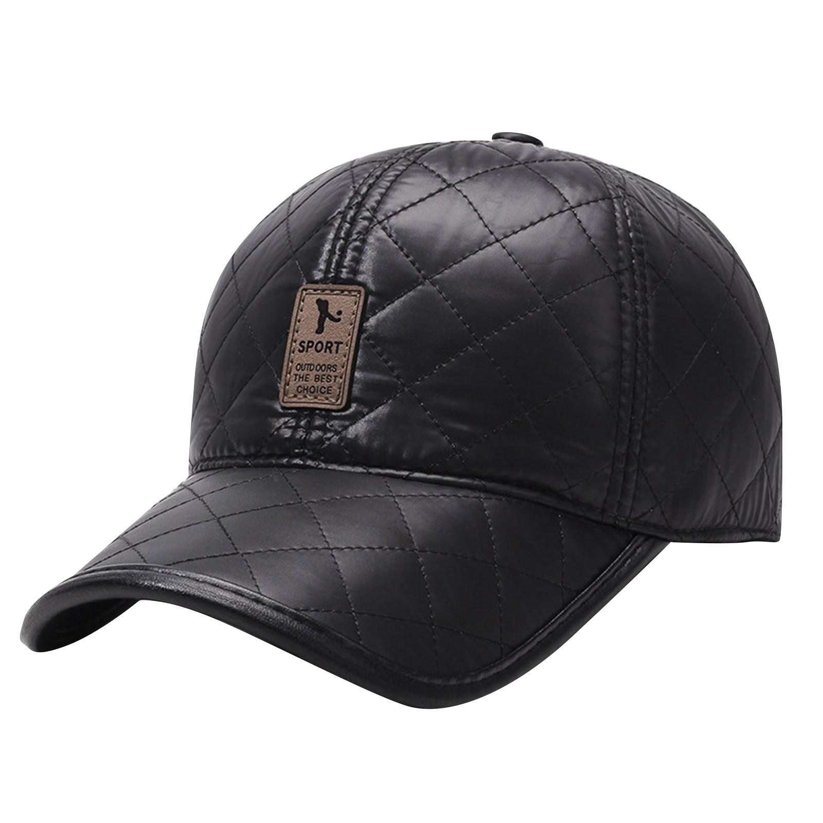 Winter Men PU Baseball Cap War - Winter Trapper Hat recensione e prezzo