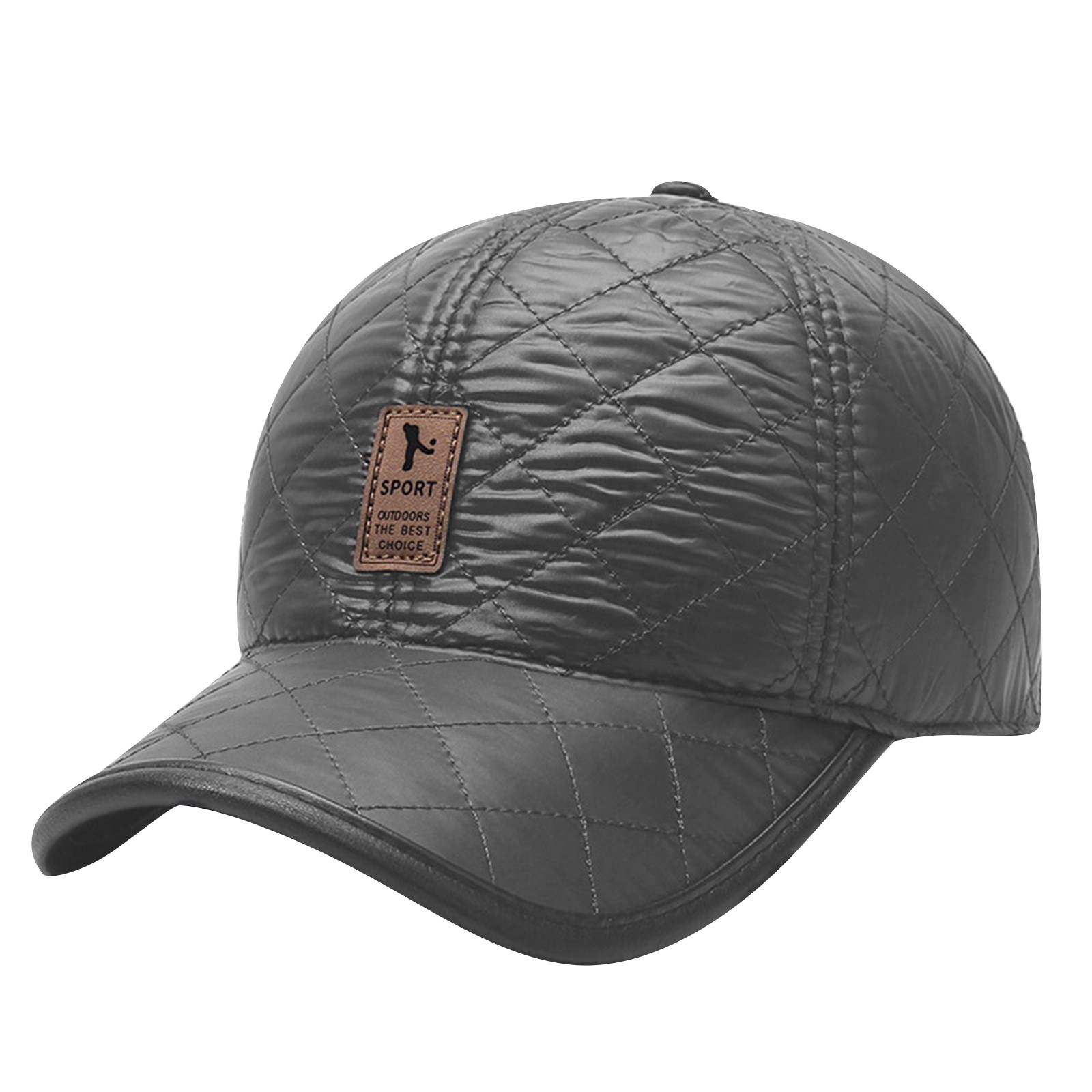 Winter Men PU Baseball Cap War - Winter Trapper Hat recensione e prezzo