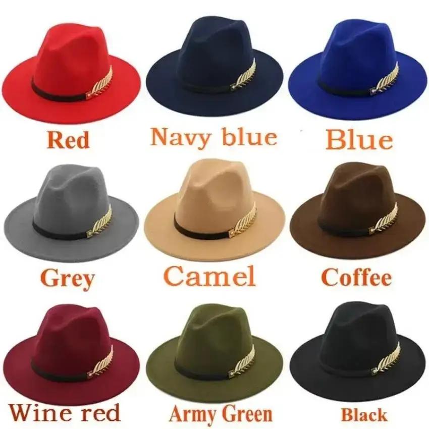 Simple Fashion Formal Occasion - Fedora Hat Wool recensione e prezzo
