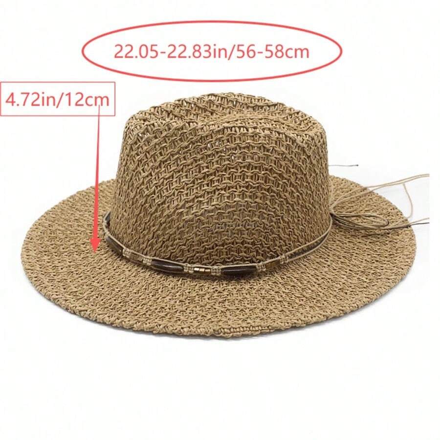 Wide Brim Straw Hat For Women  - Sun Hat Wide Brim recensione e prezzo