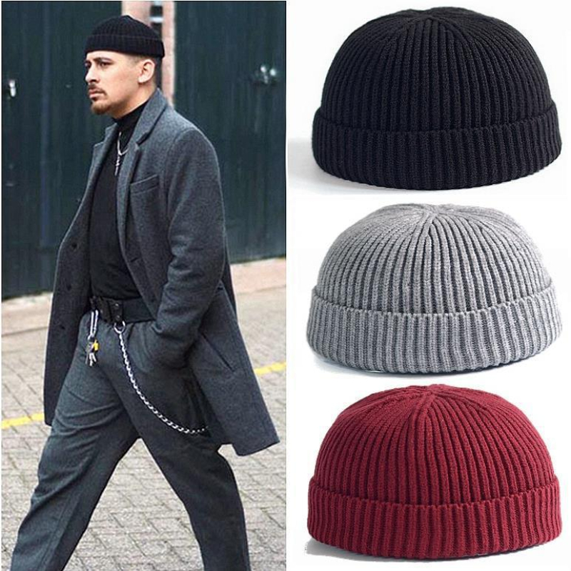 Winter Knitted Hat Warm Outdoo - Beanie Cuffed Knit recensione e prezzo