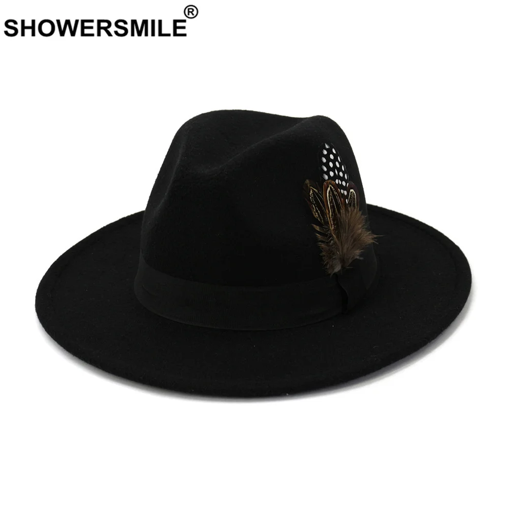 SHOWERSMILE Royal Blue Women M - Fedora Hat Wool recensione e prezzo