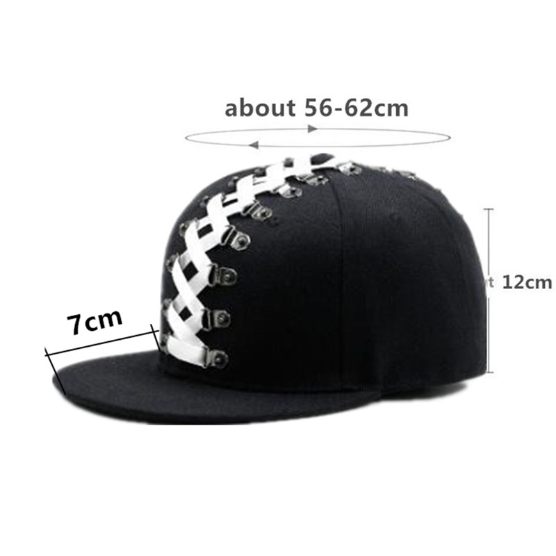 XdanqinX Novelty Punk Style Hi - Snapback Hat Flat recensione e prezzo