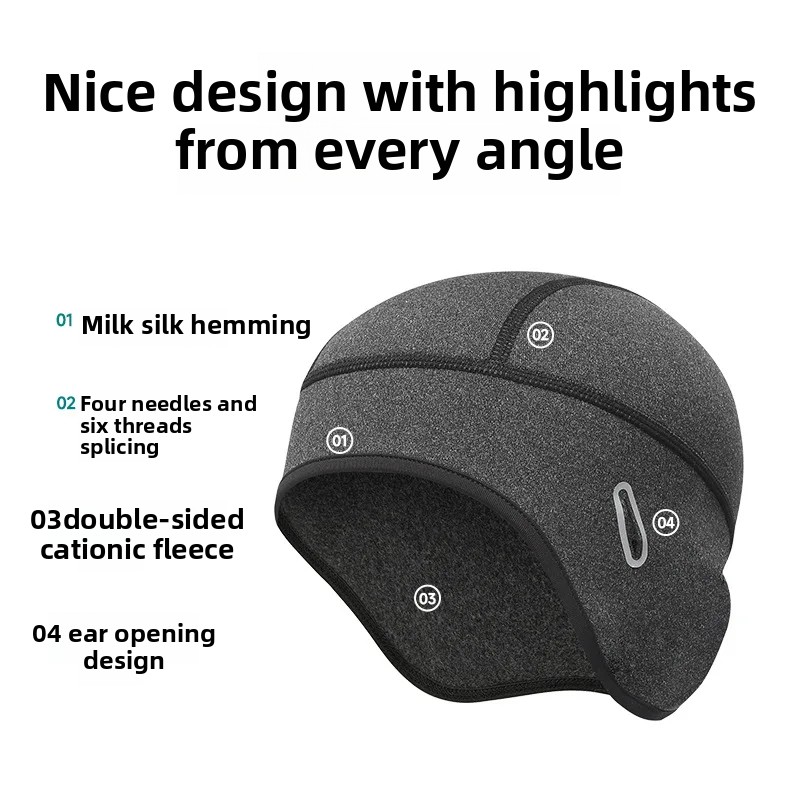 Winter Cycling Warm Cap MTB He - Skull Cap Helmet Liner recensione e prezzo