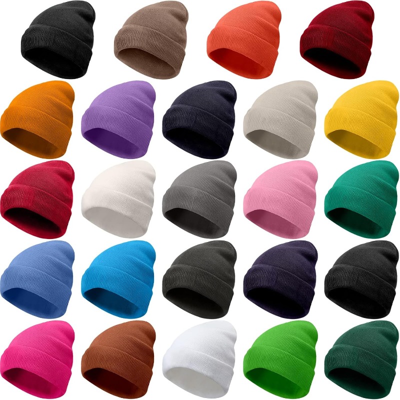 1pc Winter Warm Thick Beanie H - Beanie Cuffed Knit recensione e prezzo