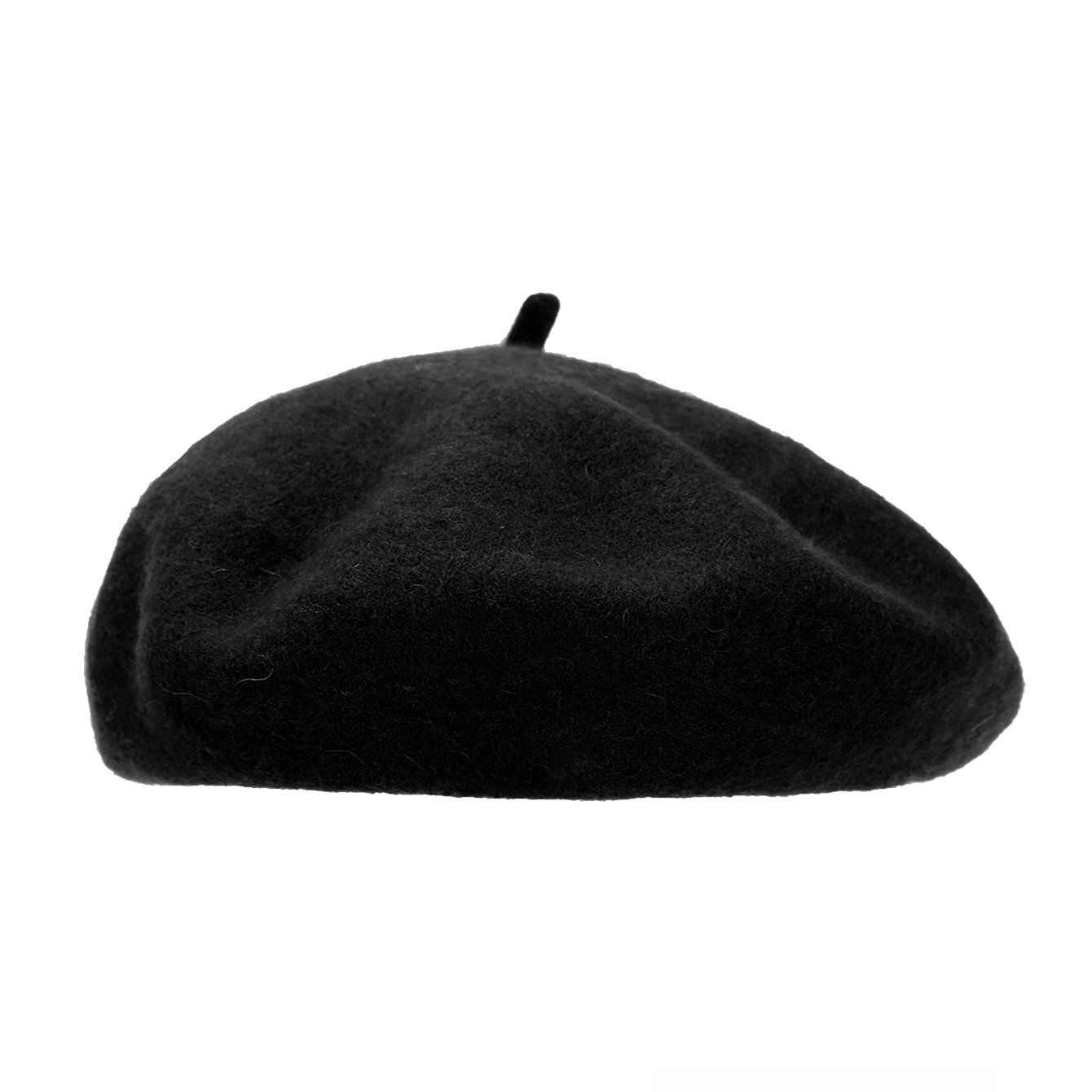 A solid-color wool beret for w - Beret French Wool recensione e prezzo