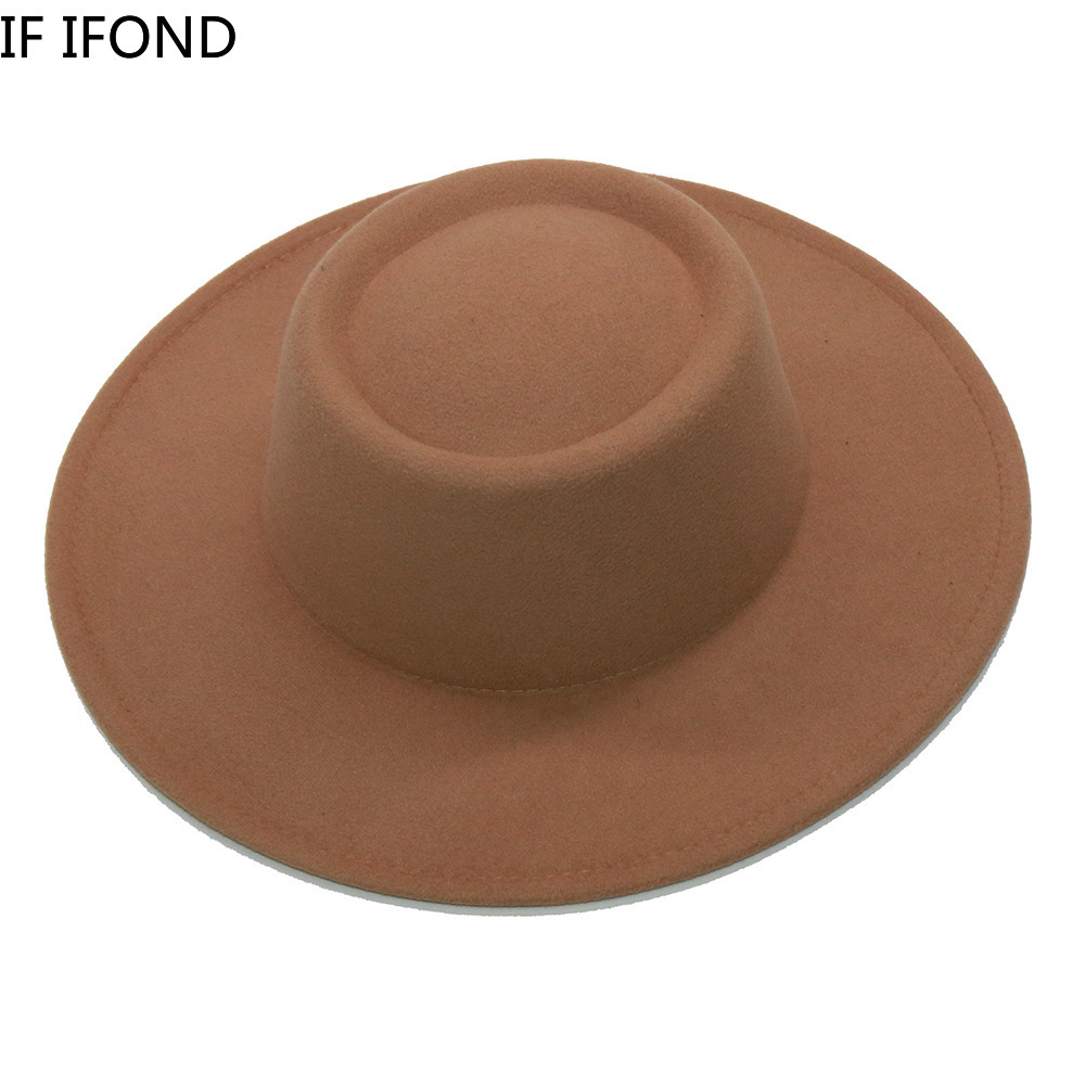 Fedora Hats Men Women 8.5CM Wi - Fedora Hat Wool recensione e prezzo