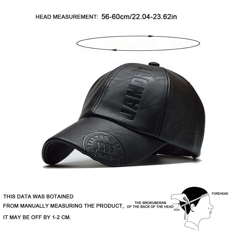 Unisex 1985 Imprinting Leather - Baseball Cap Structured recensione e prezzo