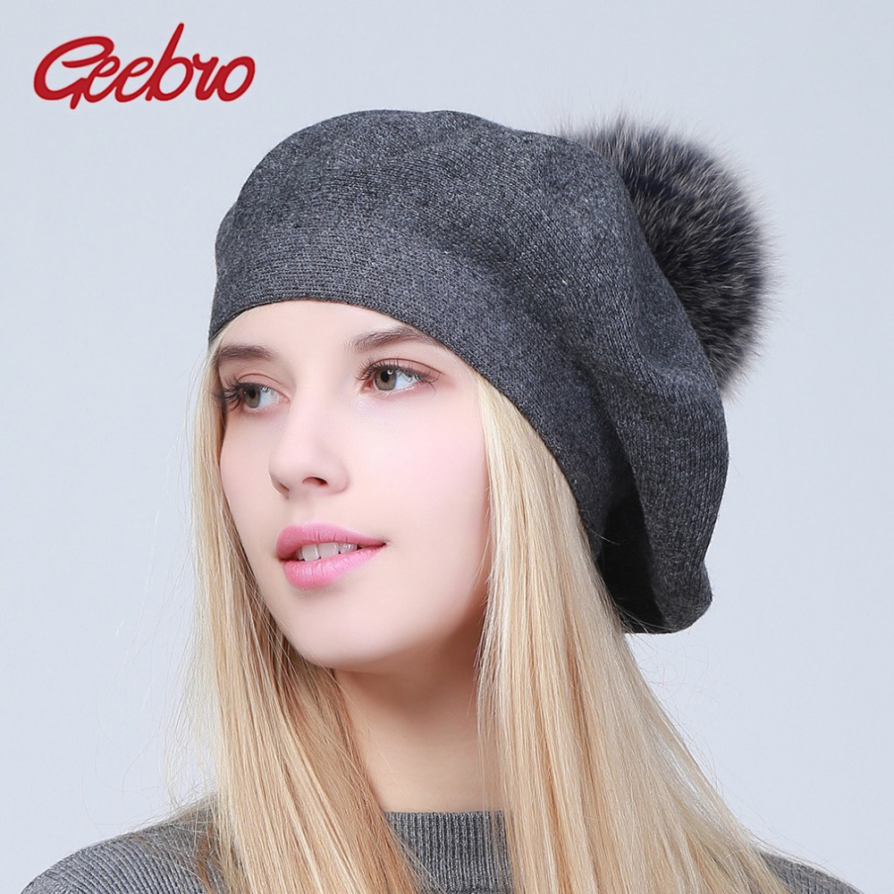 Geebro Women's Beret Hat Winte - Beret French Wool recensione e prezzo