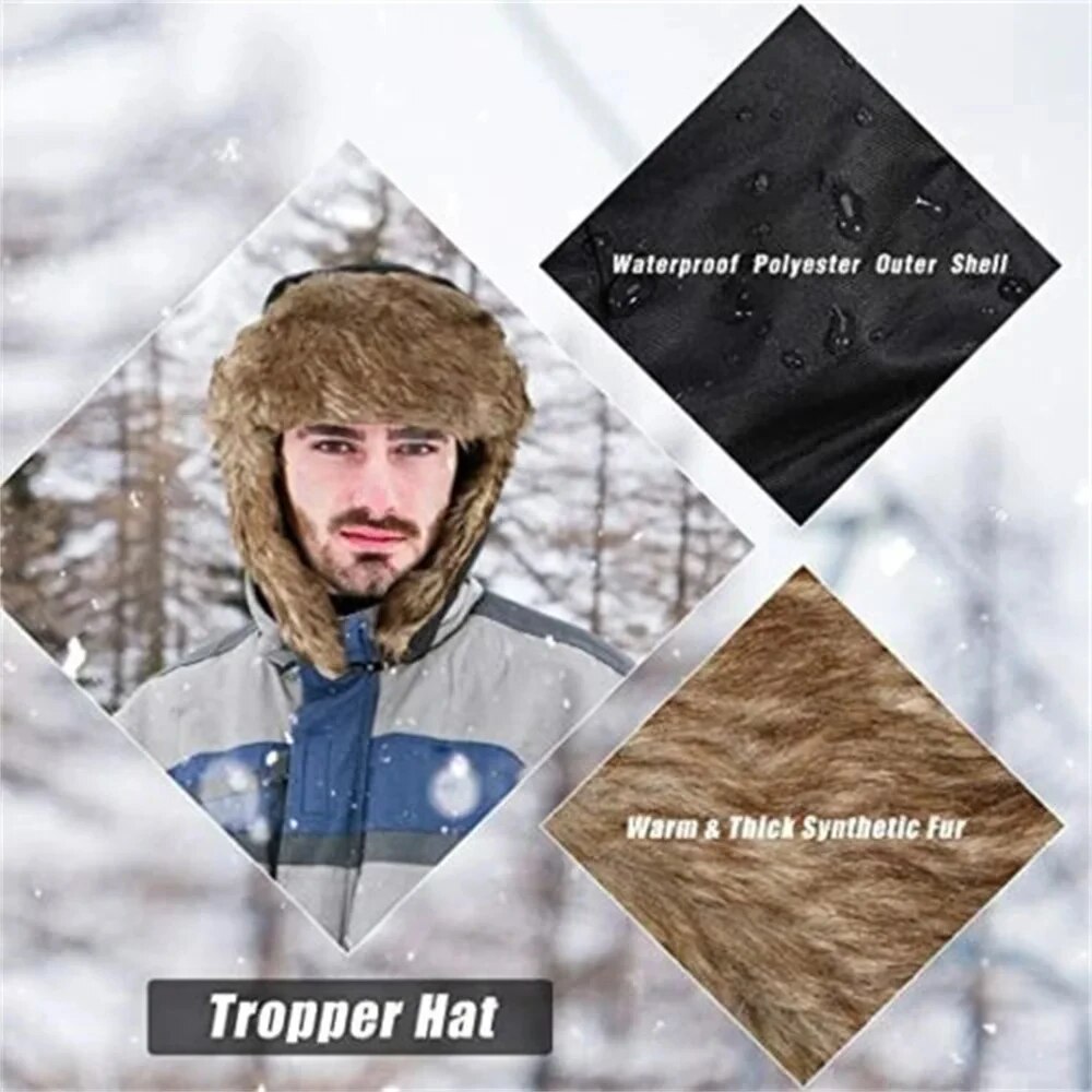 Men's Winter Trapper Aviator T - Trapper Hat Ear Flap recensione e prezzo