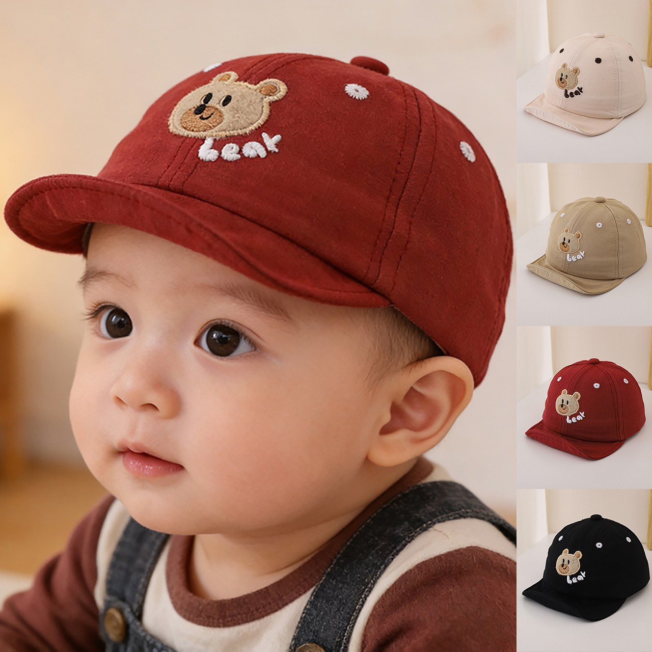 Cute Baby Peaked Hat Soft Brim - Visor Sun Hat recensione e prezzo
