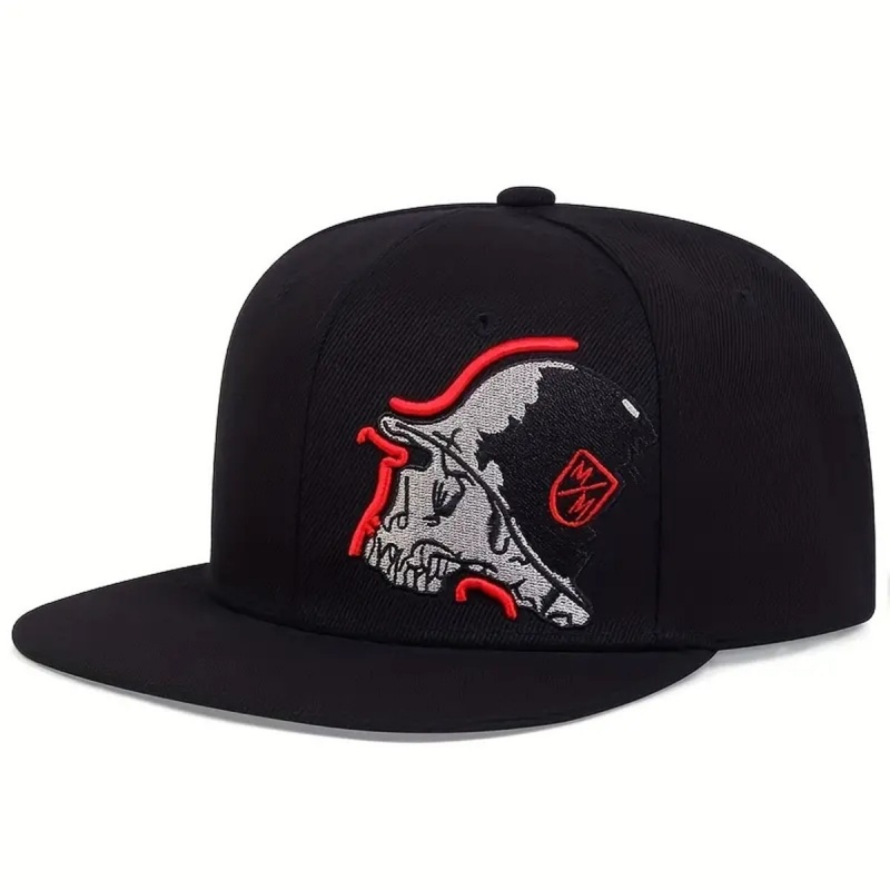 Unisex Skeleton Embroidery Bas - Snapback Hat Flat recensione e prezzo