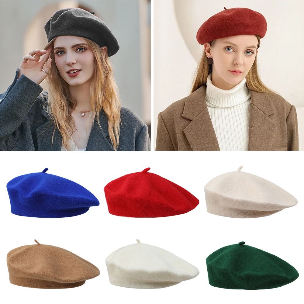 Fashion Warm Winter Wool Beret - Beret French Wool recensione e prezzo