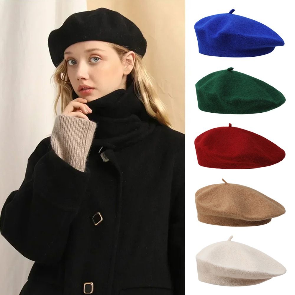 Fashion Warm Winter Wool Beret - Beret French Wool recensione e prezzo