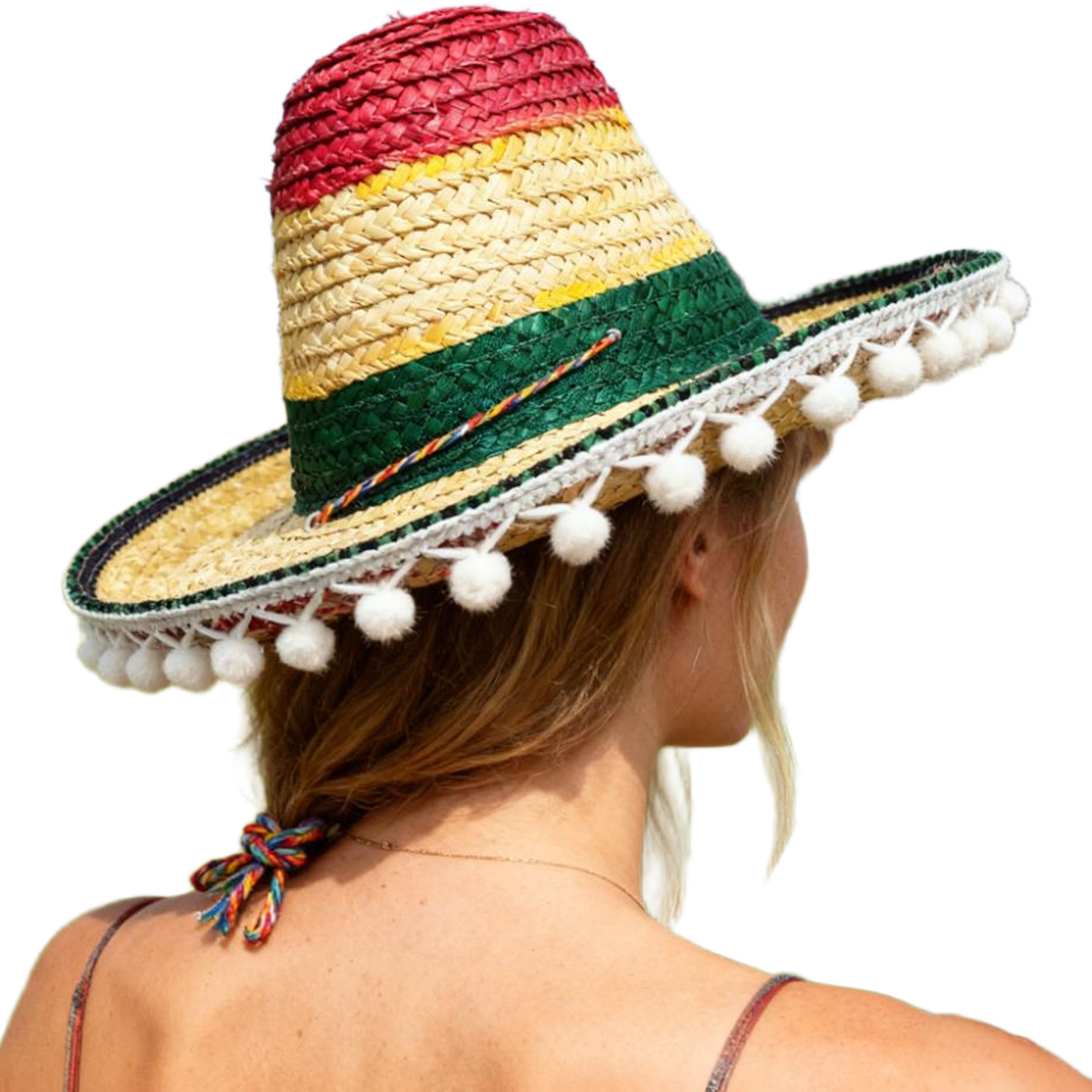 Mexican Straw Hat Carnival Wid - Sun Hat Wide Brim recensione e prezzo
