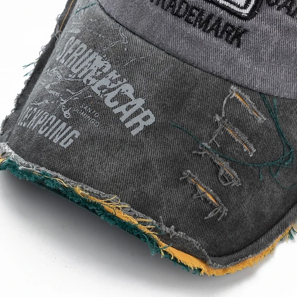 Outdoor Washed Denim Letters B - Dad Hat Cotton recensione e prezzo