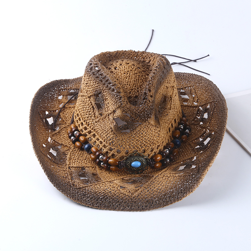 Spring and summer Spanish retr - Cowboy Hat Straw recensione e prezzo