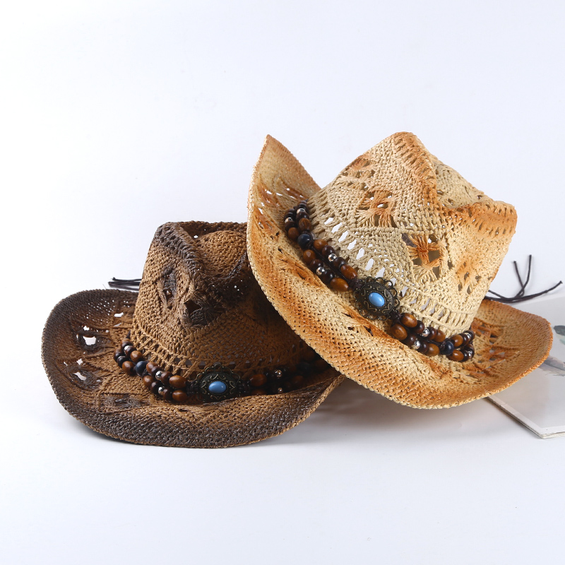 Spring and summer Spanish retr - Cowboy Hat Straw recensione e prezzo
